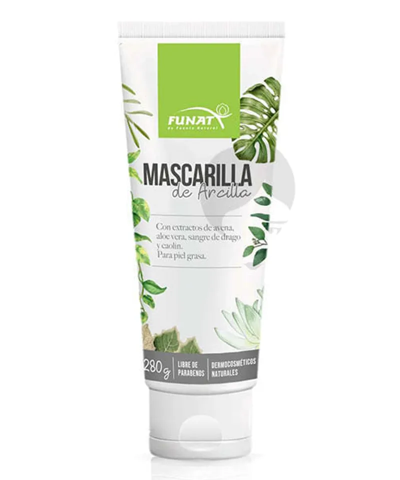 FUNAT MASCARILLA ARCILLA X 280GR - Producto de belleza y estética en Almacén Sandra