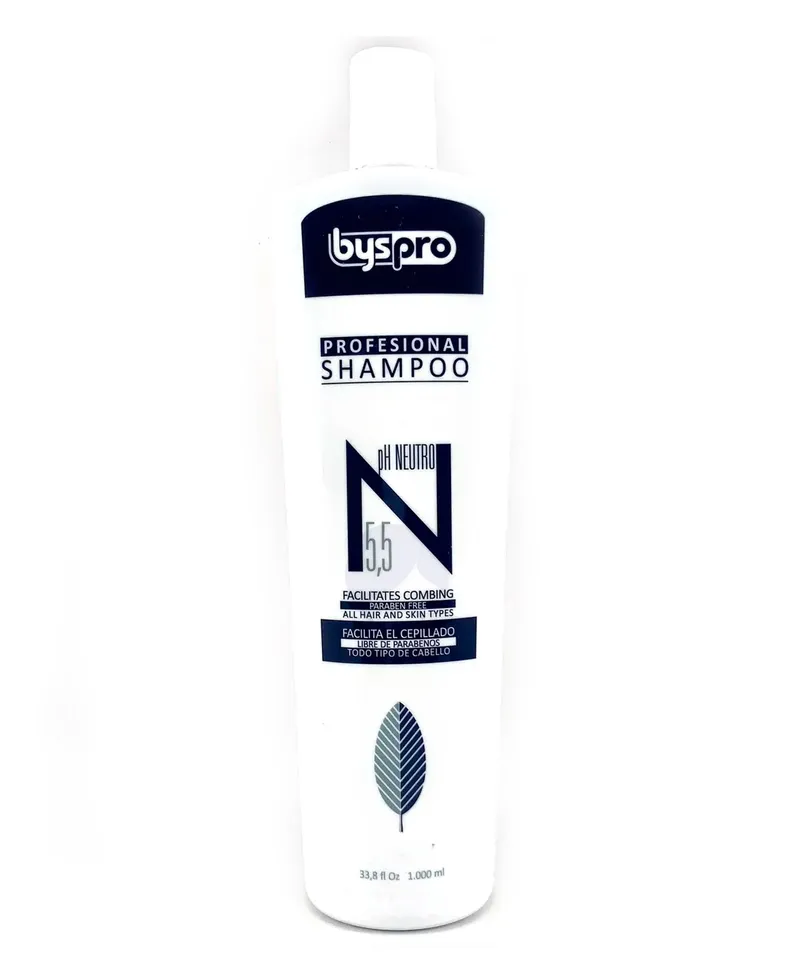BYS PRO SHAMPOO NEUTRO PH 5.5 X1000ML - Producto de belleza y estética en Almacén Sandra