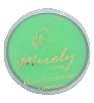 MIRELY MAQUILLAJE VERDE NEON X23GR - Producto de belleza y estética en Almacén Sandra