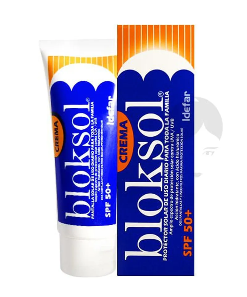 BLOKSOL PROTECTOR SOLAR EN CREMA 60 SPFX 60GR - Producto de belleza y estética en Almacén Sandra