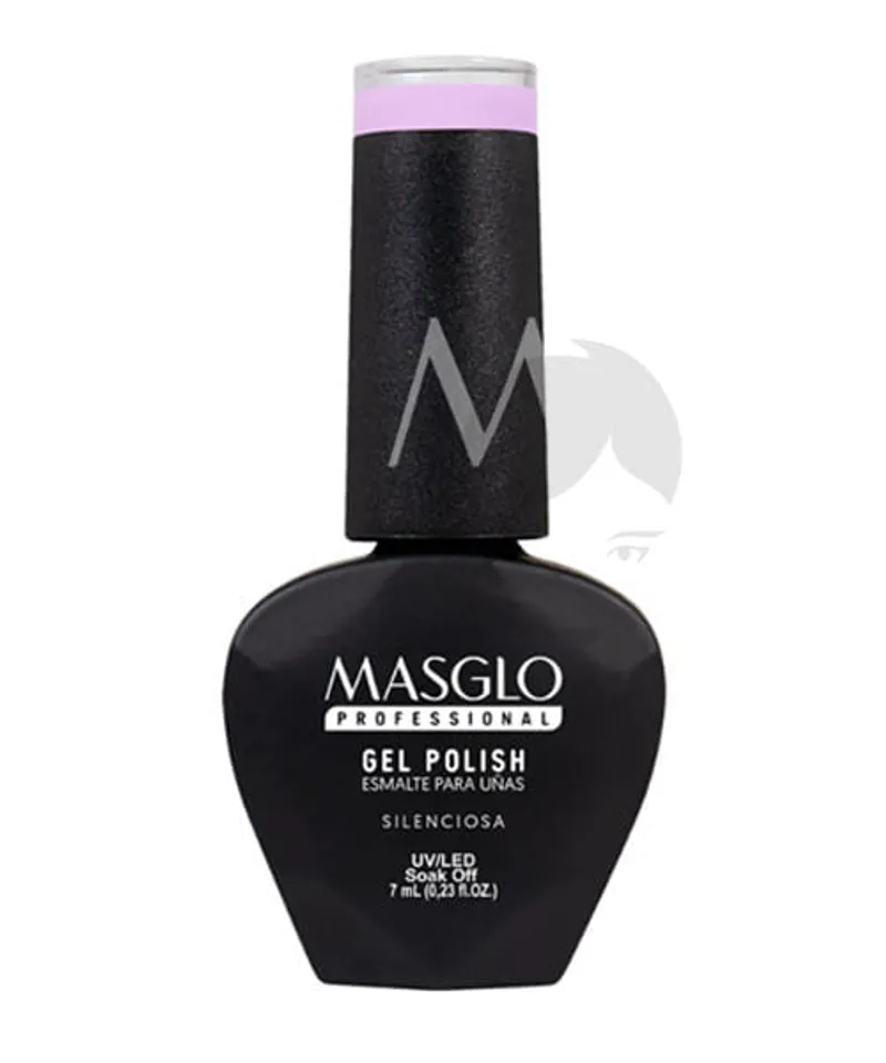 MASGLO ESMALTE  GEL POLISH SILENCIOSA  X 7 ML - Producto de belleza y estética en Almacén Sandra