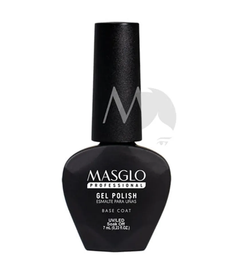 MASGLO ESMALTE  GEL POLISH BRILLO TOP COAT  X 7 ML - Producto de belleza y estética en Almacén Sandra