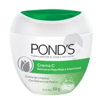 PONDS CREMA C DE LIMPIEZA CON EX. DE PEPINO X 50GR - Miniatura 1