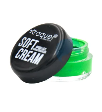 RAQUEL MAQUILLAJE CARACTERIZACION NEON GREEN X 4GR - Producto de belleza y estética en Almacén Sandra