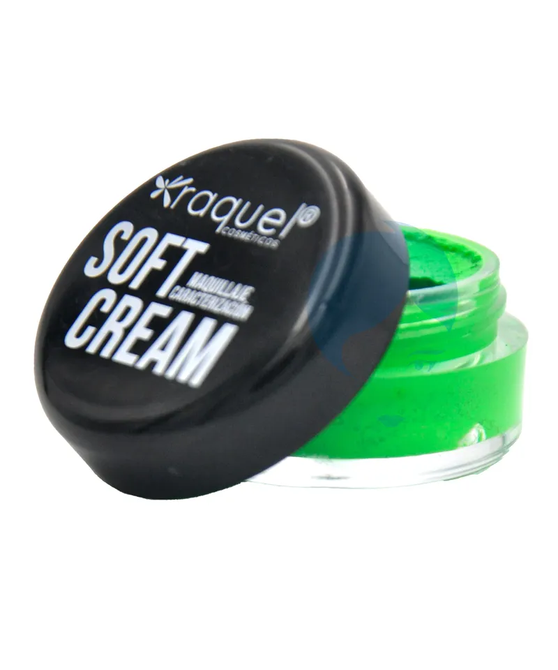 RAQUEL MAQUILLAJE CARACTERIZACION NEON GREEN X 4GR - Producto de belleza y estética en Almacén Sandra
