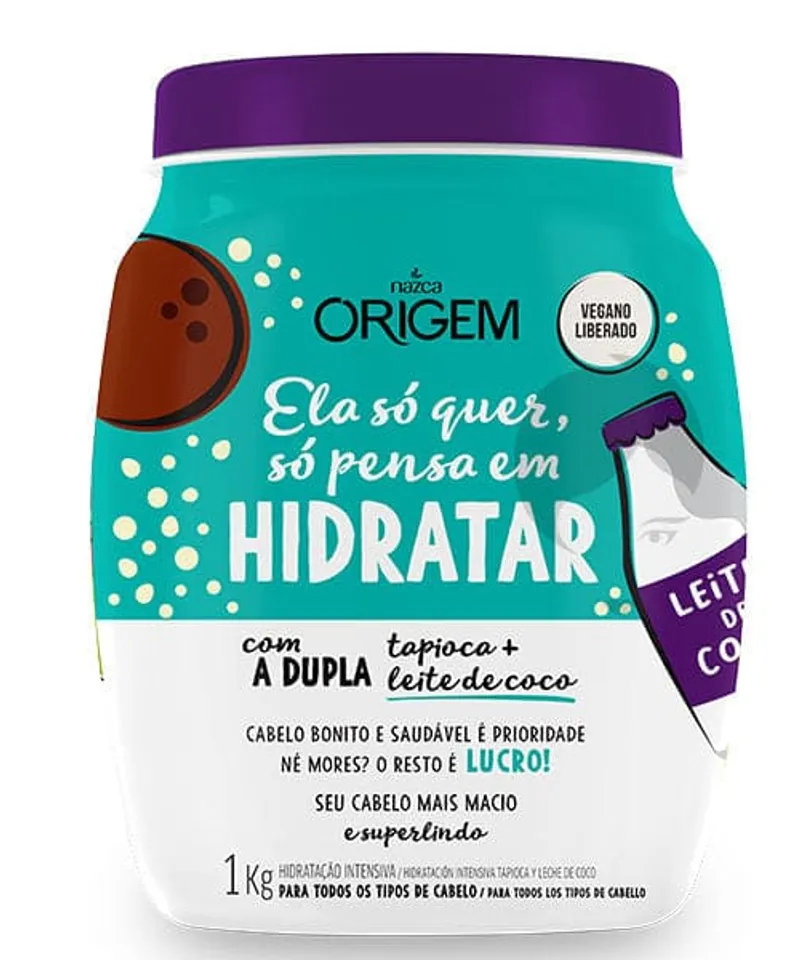 MBELL ORIGEM TRATAMIENTO LECHE DE COCO  X 1000 ML - Producto de belleza y estética en Almacén Sandra