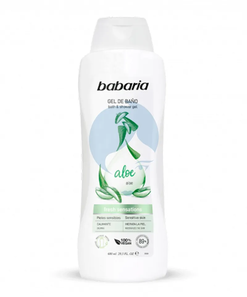 BABARIA GEL CORP ALOE VERA  X 600 ML - Producto de belleza y estética en Almacén Sandra