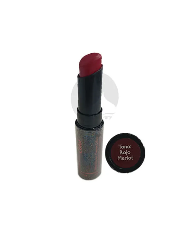 KALOE LABIAL CREAMY COLOR HIDRATANTE ROJO MERLOT X3GR - Producto de belleza y estética en Almacén Sandra