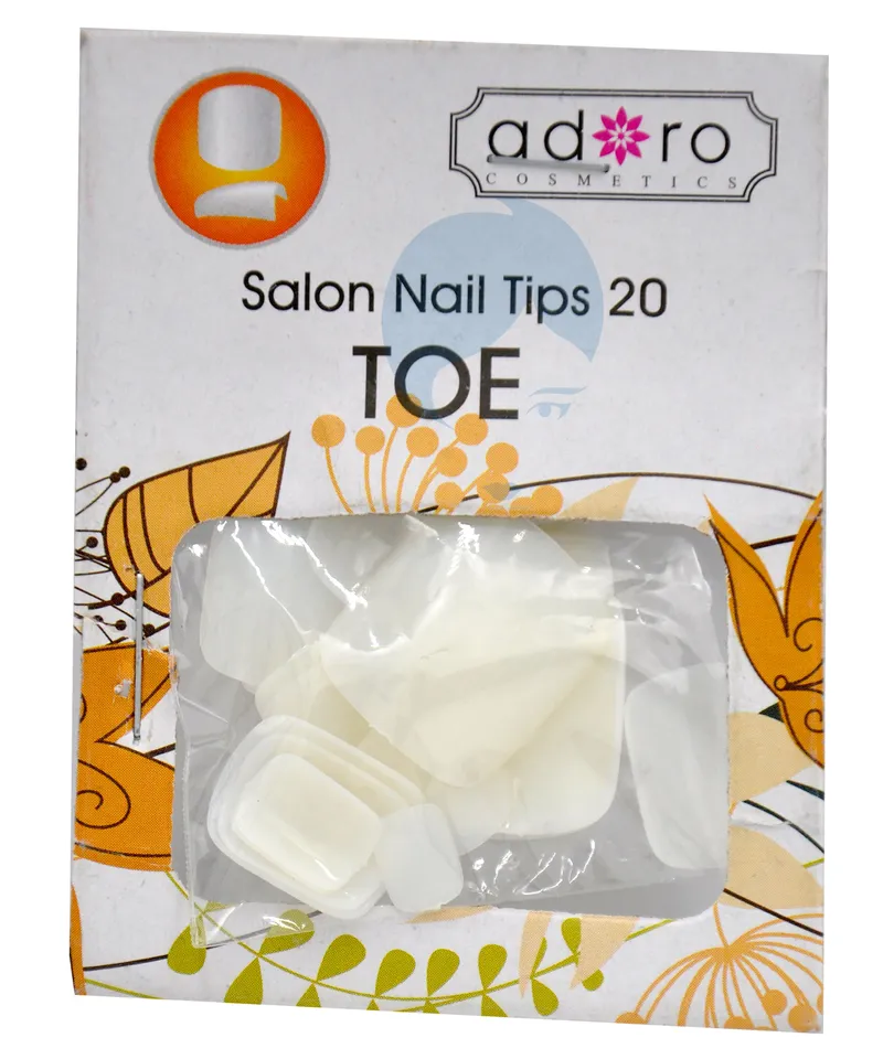 ADORO UÑAS POSTIZAS TOE NATURAL X 20UND - Producto de belleza y estética en Almacén Sandra