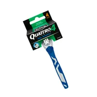 SCHICK MAQUINA DE AFEITAR QUATTRO 4 TITANIUM - Miniatura 1