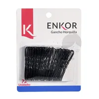 ENKOR PINZA INVISIBLE NEGRA REF 33605 - Miniatura 1