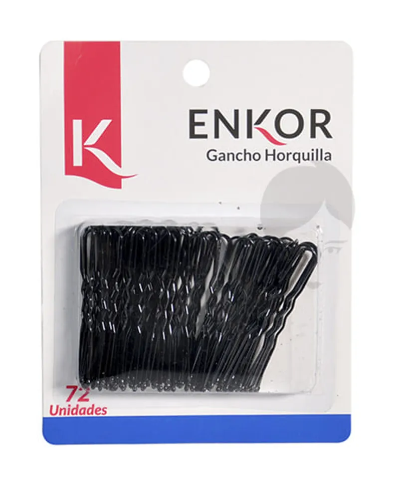 ENKOR PINZA INVISIBLE NEGRA REF 33605 - Producto de belleza y estética en Almacén Sandra