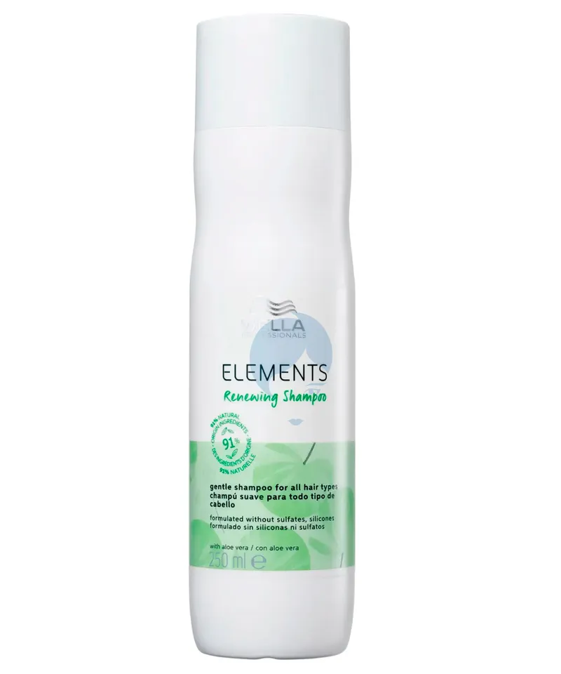 WELLA ELEMENTS SHAMPOO X 250ML - Producto de belleza y estética en Almacén Sandra