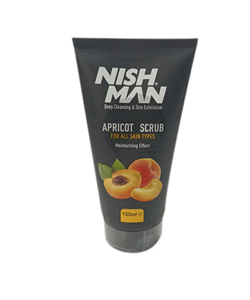 MBELL NISH MAN FACIAL SCRUB APRICOT X 150ML - Producto de belleza y estética en Almacén Sandra
