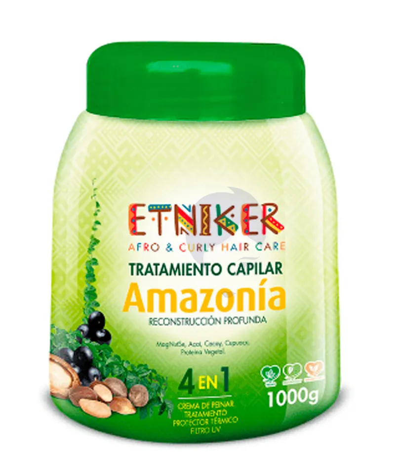 L MAR ETNIKER TRATAMIENTO CAPILAR AMAZONIA 4 EN 1 X1000GR - Producto de belleza y estética en Almacén Sandra