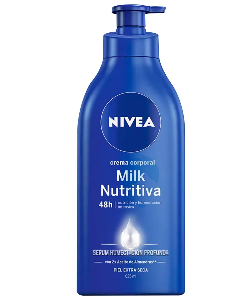 NIVEA CREMA CORPORAL NUTRITIVA 48H PIEL EXTRA SECA X625ML - Producto de belleza y estética en Almacén Sandra