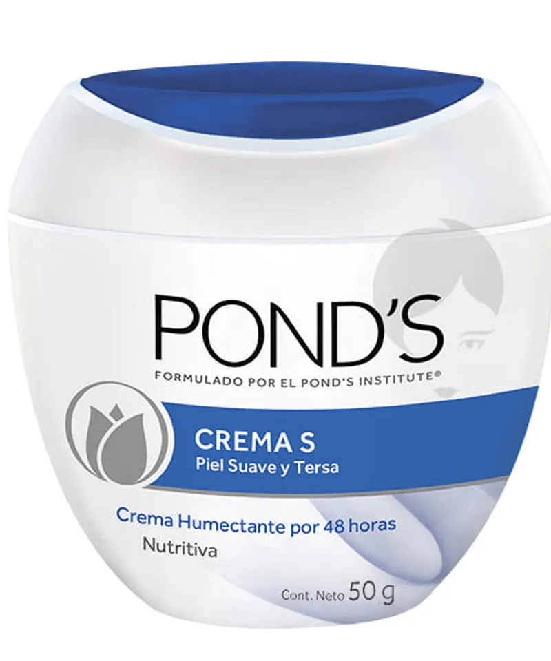 PONDS CREMA S HUMECTANTE X 50GR - Producto de belleza y estética en Almacén Sandra
