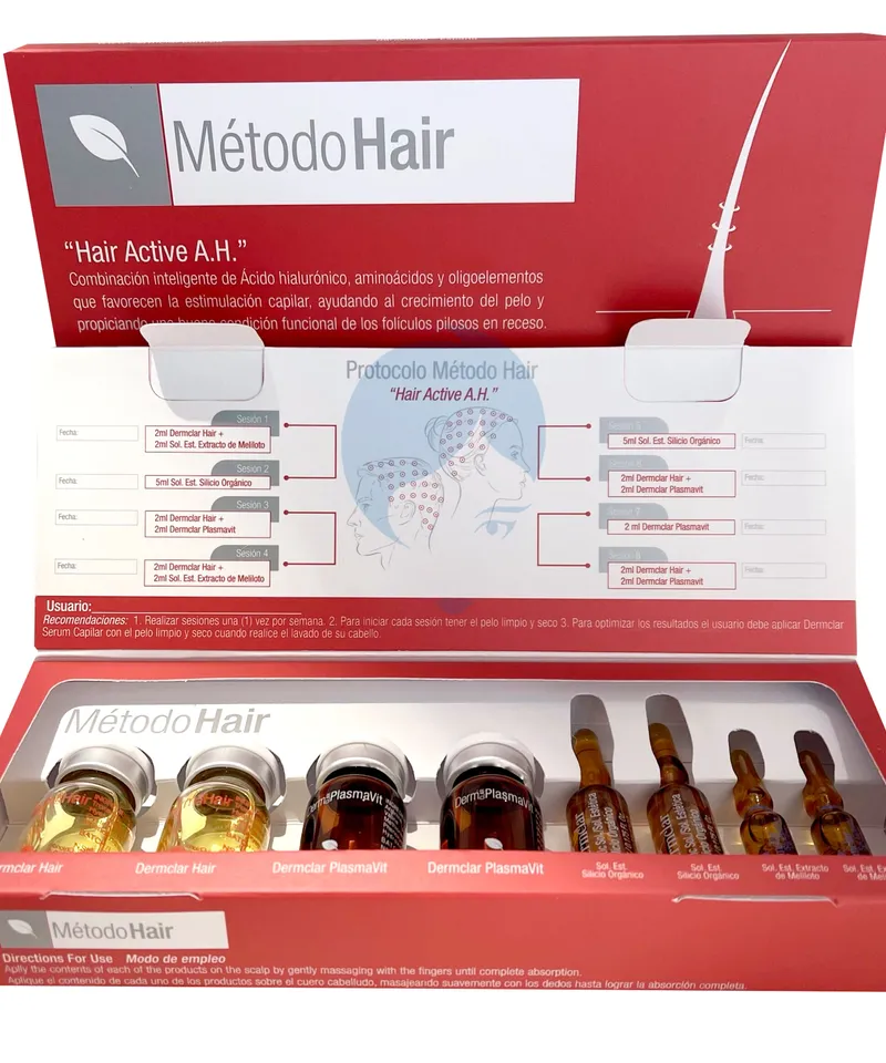 DERMCLAR METODO HAIR X 8UNDS - Producto de belleza y estética en Almacén Sandra
