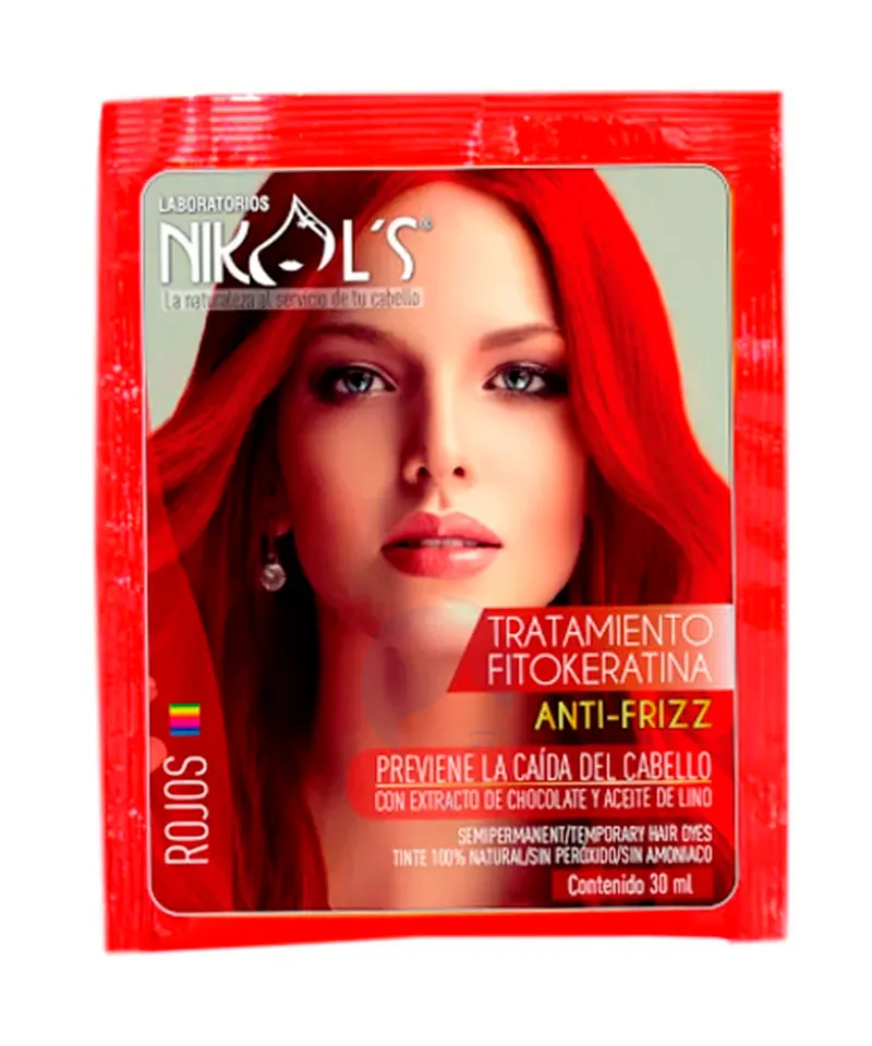 NIKOLS MATIZANTE ROJOS X 30ML - Producto de belleza y estética en Almacén Sandra
