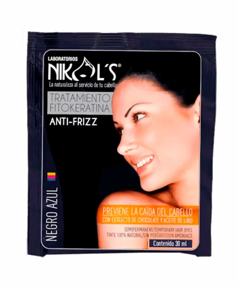NIKOLS MATIZANTE NEGRO AZUL X 30ML - Producto de belleza y estética en Almacén Sandra