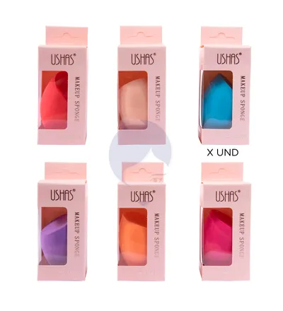 MISS COSMETICS BEAUTY BLENDER DIAGONAL USHAS REF.CT236 - Producto de belleza y estética en Almacén Sandra