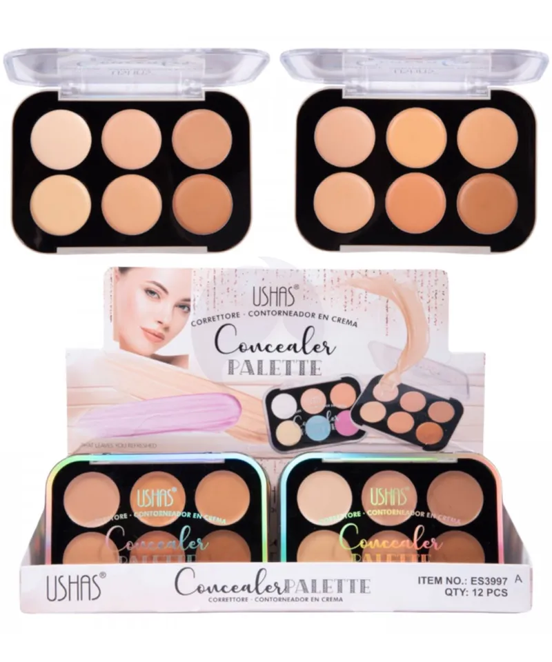 MISS COSMETICS PALETA CONTORNO EN CREMA CONCEALER USHAS REF. ES3997A - Producto de belleza y estética en Almacén Sandra