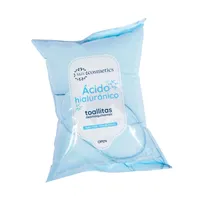 MISS COSMETICS TOALLAS DESMAQUILLANTES ACIDO HIALURONICO USHAS X 60UND - Miniatura 1