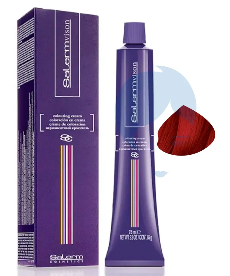 SALERMVISION TINTE RUBIO ROJIZO NATURAL 7.60 X 75ML - Producto de belleza y estética en Almacén Sandra