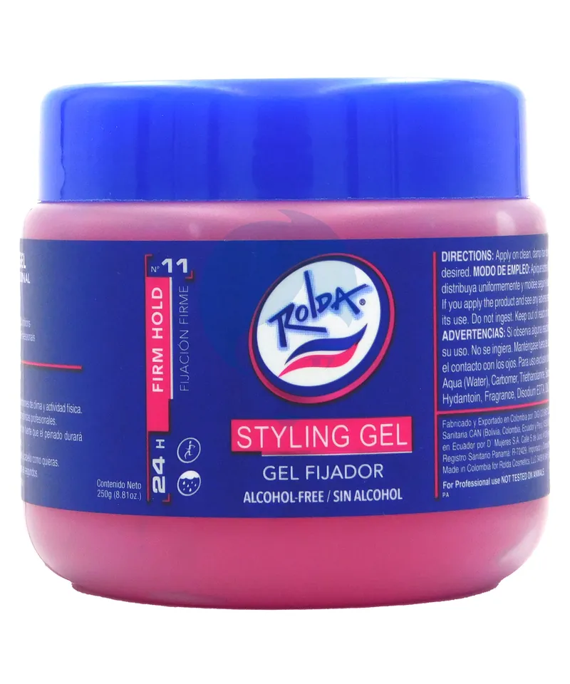 ROLDA GEL CAPILAR  ROJO X250 GR - Producto de belleza y estética en Almacén Sandra