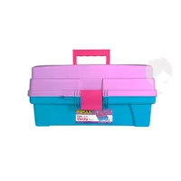 RIMAX CAJA VANITY LAVANDA AZUL TURQUESA ROSADO 14 - Miniatura 1