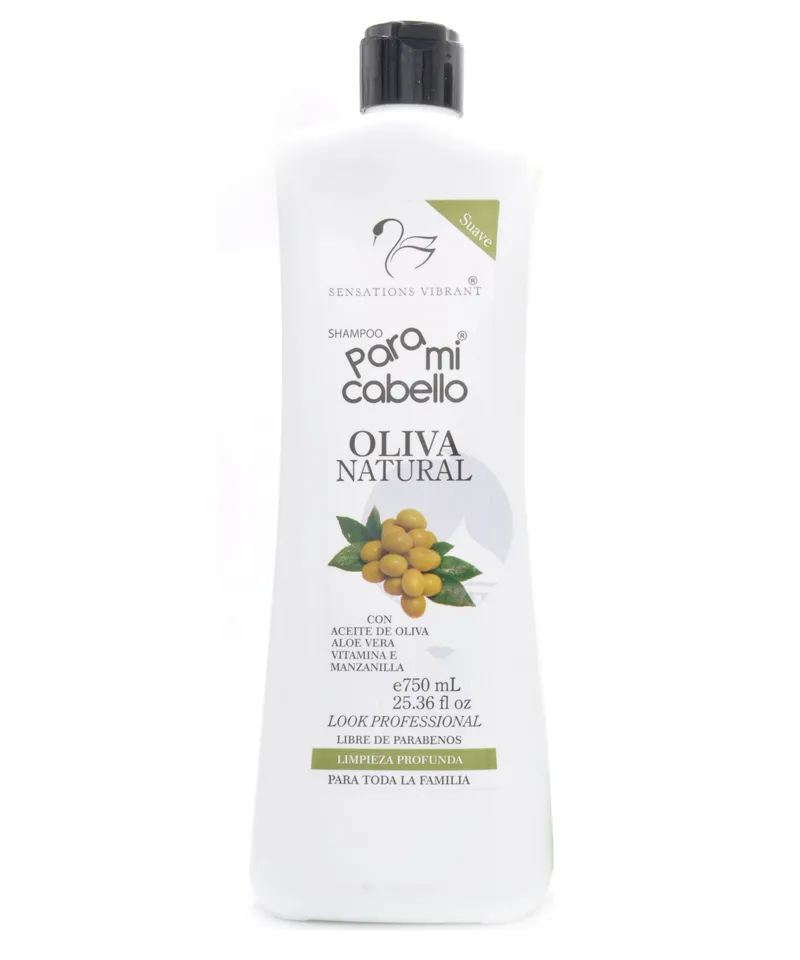 SENSATIONS VIBRANT SHAMPOO PARA MI CABELLO OLIVA NATURAL X 750ML - Producto de belleza y estética en Almacén Sandra