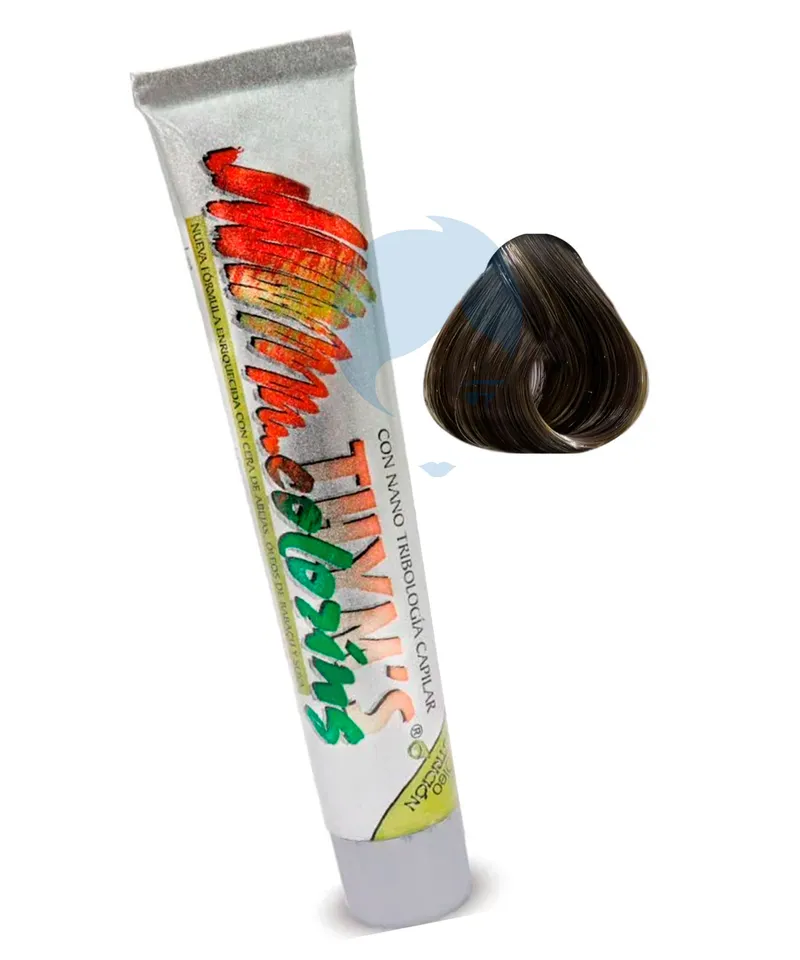 THYMS COLORING TINTE CASTAÑO MATE CLARO # 5.2 X 60GR - Producto de belleza y estética en Almacén Sandra