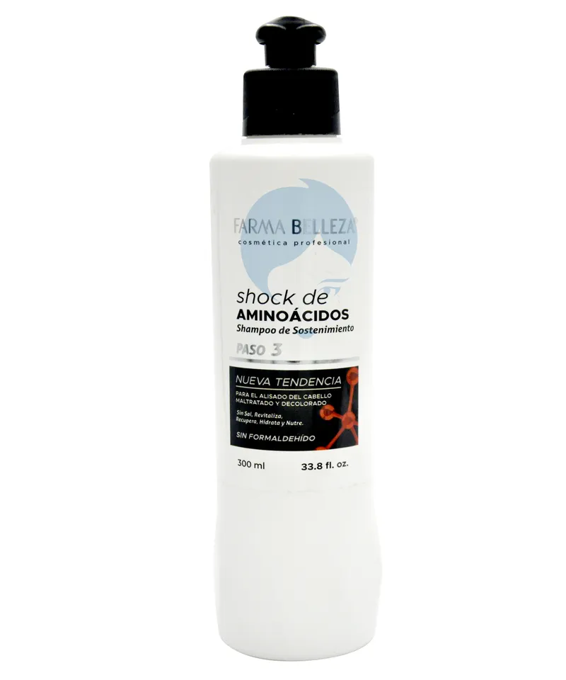 FARMA BELLEZA SHOCK SHAMPOO DE SOSTENIMIENTO X300ML - Producto de belleza y estética en Almacén Sandra