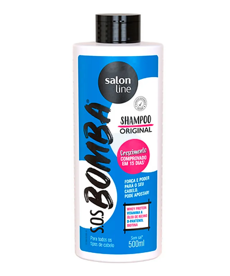 NNP SALON LINE SHAMPOO SOS BOMBA X500ML - Producto de belleza y estética en Almacén Sandra