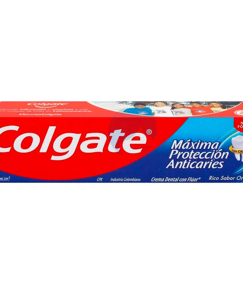 COLGATE CREMA DENTAL MAXIMA PROTECCION ANTICARIES CON CALCIO X 150ML - Producto de belleza y estética en Almacén Sandra