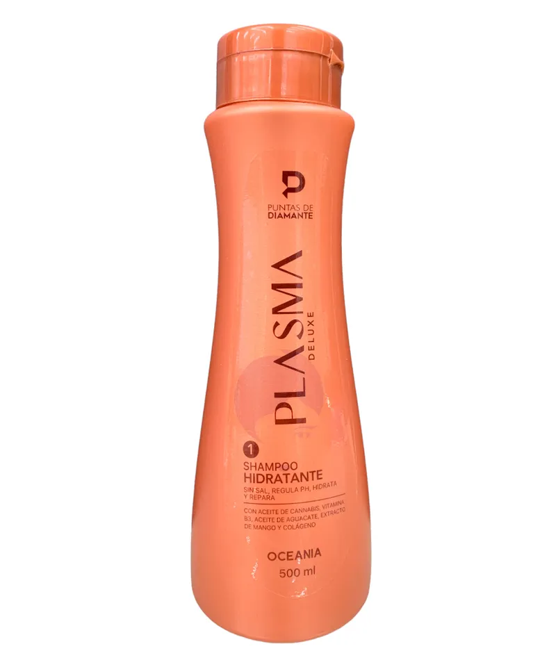 PUNTAS DIAMANTE SHAMPOO CELULAS MADRE PLASMA DELUXE X 500ML - Producto de belleza y estética en Almacén Sandra