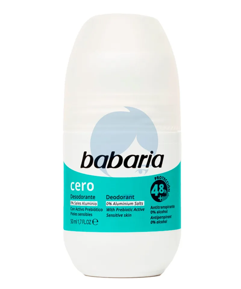 BABARIA DEOD ROLLON CERO 48H X 50ML - Producto de belleza y estética en Almacén Sandra