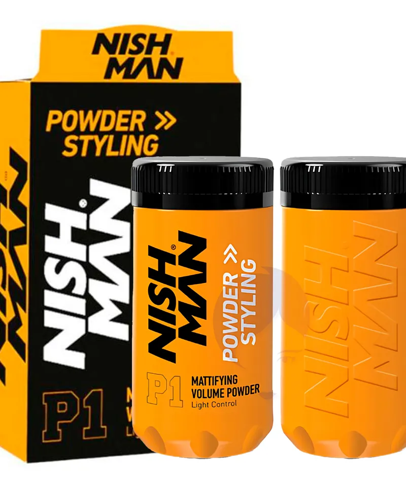 MBELL NISH MAN CERA CAP EN POLVO P1 MATTIFYING VOL POWDER X 20GR - Producto de belleza y estética en Almacén Sandra