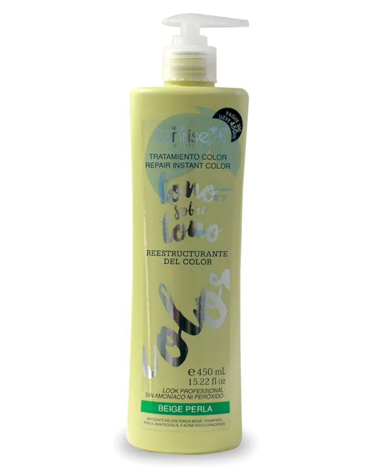 CARIBBEAN SUNRISE TONO SOBRE TONO BEIGE PERLA X 450ML - Producto de belleza y estética en Almacén Sandra