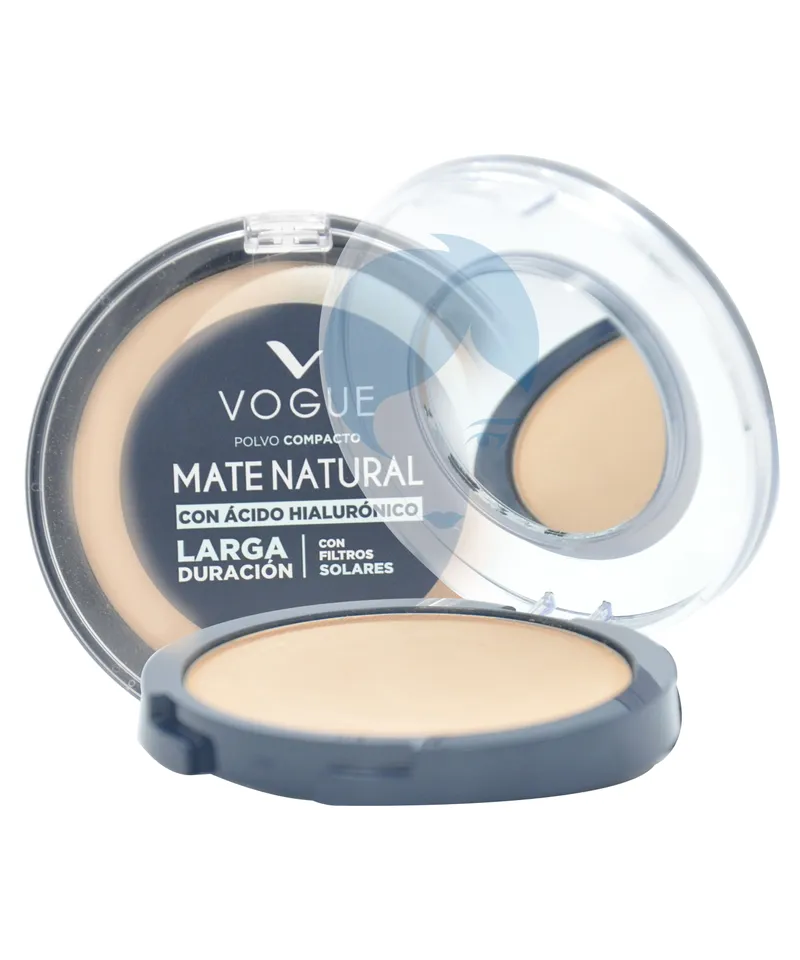 VOGUE POLVO COMPACTO MATE MORENO X 15GR - Producto de belleza y estética en Almacén Sandra
