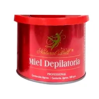 NATURAL BELL CERA MIEL DEPILATORIA NATURAL  X 500 GR - Miniatura 1