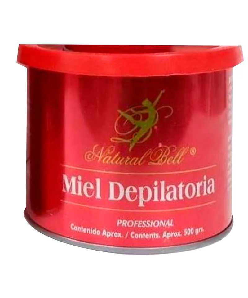 NATURAL BELL CERA MIEL DEPILATORIA NATURAL  X 500 GR - Producto de belleza y estética en Almacén Sandra