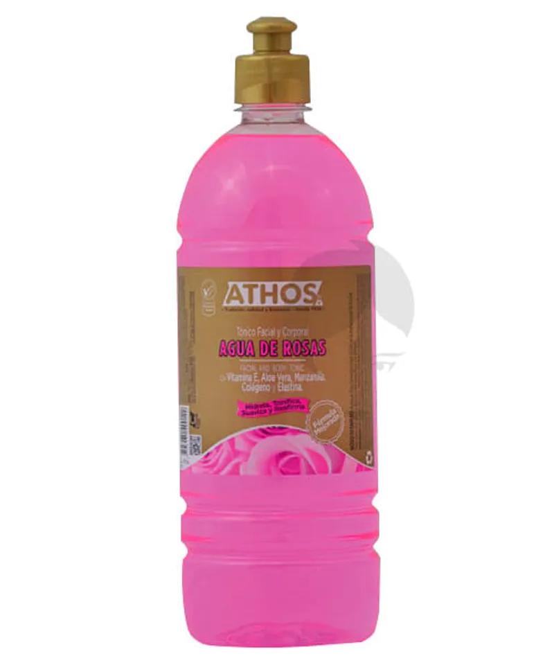 ATHOS AGUA DE ROSAS X 1000 ML - Producto de belleza y estética en Almacén Sandra