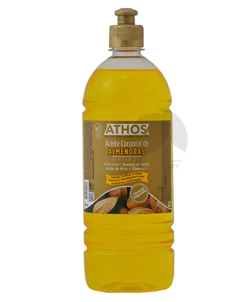 ATHOS ACEITE DE ALMENDRAS X1000ML - Producto de belleza y estética en Almacén Sandra