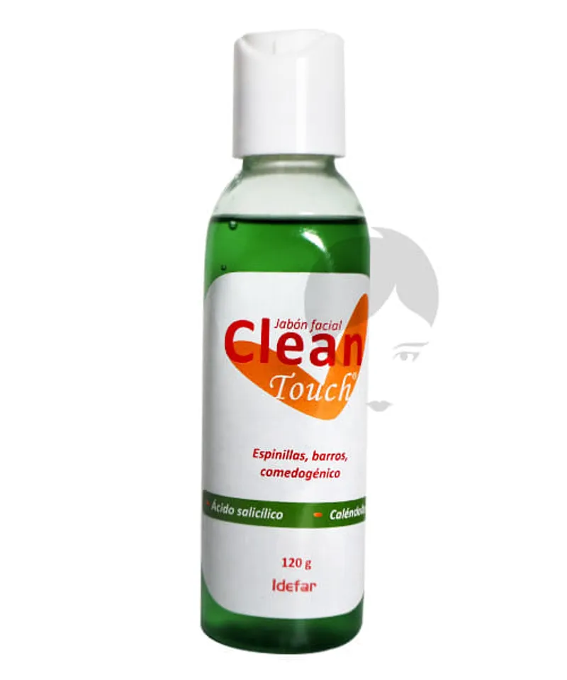 IDEFAR JABON FACIAL CLEAN TOUCH X 120 GR - Producto de belleza y estética en Almacén Sandra