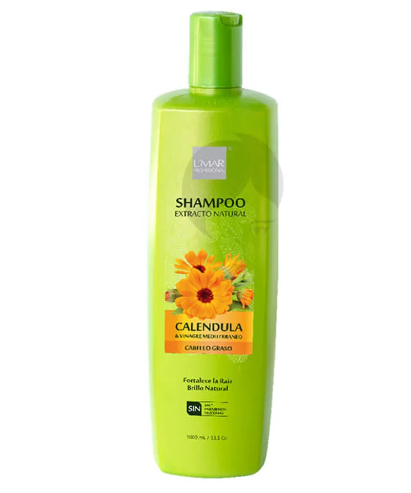 L MAR SHAMPOO CALENDULA Y VINAGRE X 1000ML - Producto de belleza y estética en Almacén Sandra