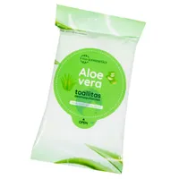 MISS COSMETICS TOALLAS DESMAQUILLANTES ALOE VERA X 10UND - Miniatura 1