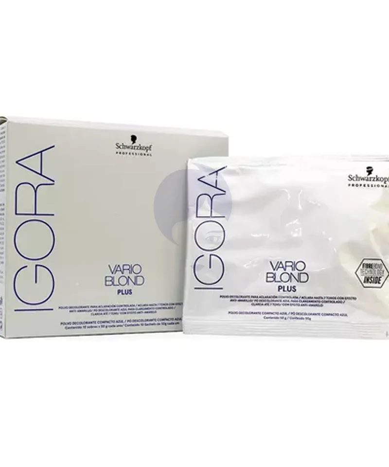 IGORA DECOLORANTE EN POLVO VARIO BLOND PLUS  X 50 GR - Producto de belleza y estética en Almacén Sandra