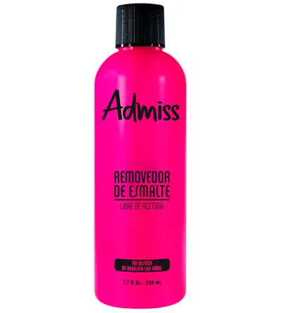 ADMISS REMOVEDOR DE ESMALTE X 230ML - Producto de belleza y estética en Almacén Sandra