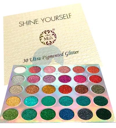 MISS COSMETICS PALETA GLITTER SHINE YOURSELF REF. ESH22 - Producto de belleza y estética en Almacén Sandra